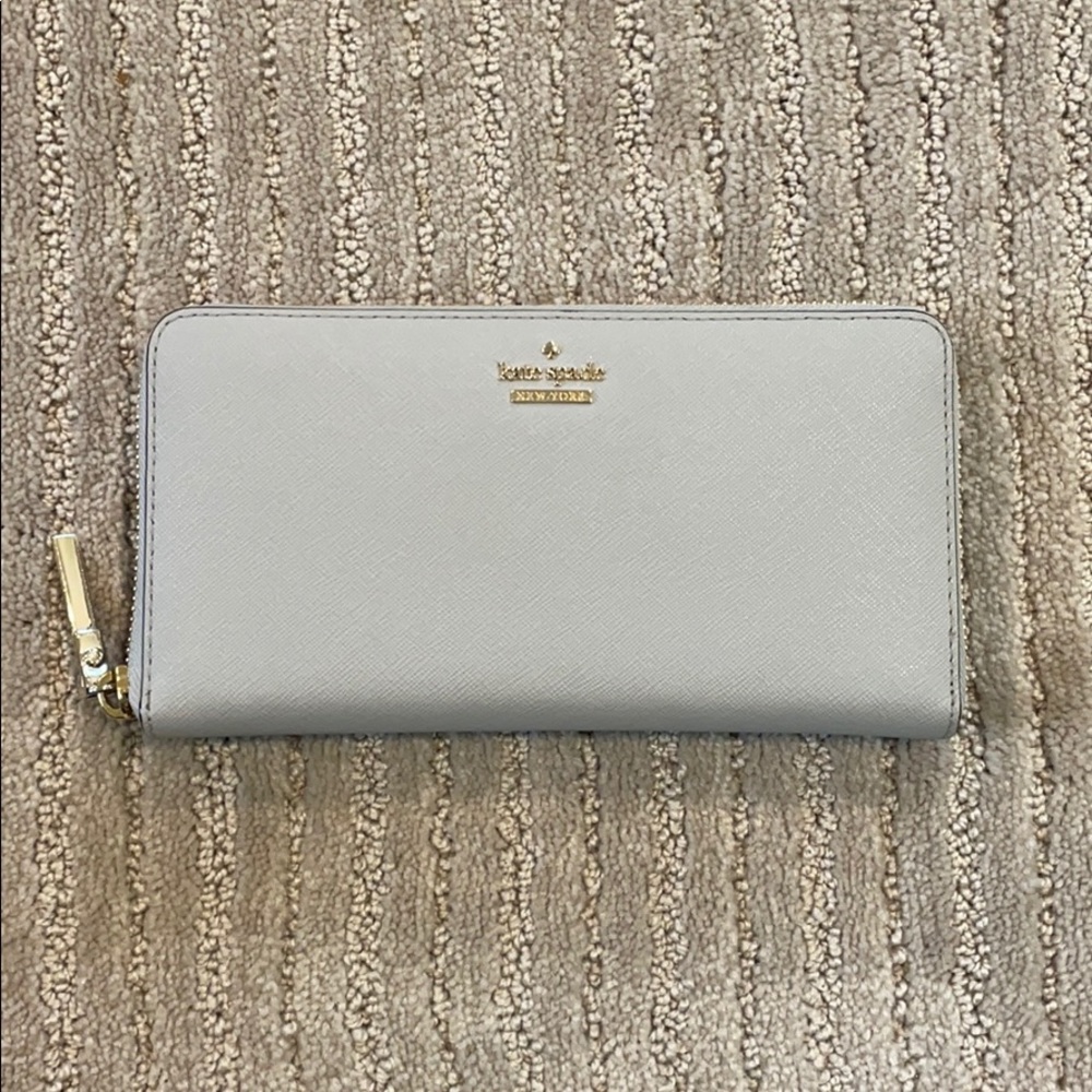 spencer zip-around continental wallet